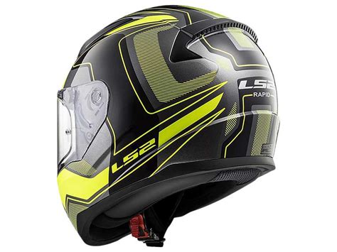 Capacete LS2 FF353 Rapid Carrera Black Hi Vis Yellow Tam M Worten Pt