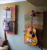 Images of Guitar Wall Display Rack