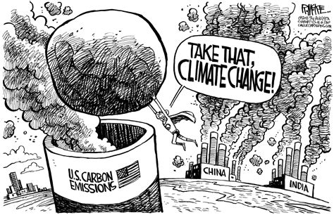 Editorial Cartoon Combating Climate Change The Columbian