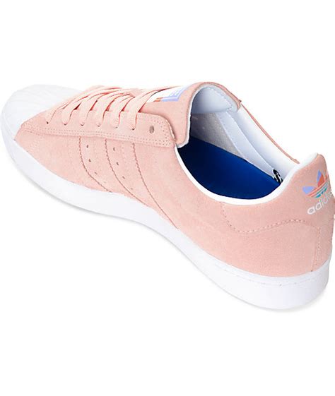 Adidas Superstar Vulc Adv Pastel Pink Shoes Zumiez