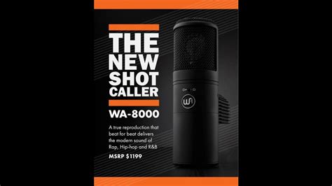 Warm Audio Announces Wa 8000 Tube Condenser Microphone Youtube