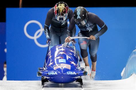 Germany Leads In Womens Olympic Bobsled Usa In 3rd Seattle Sports