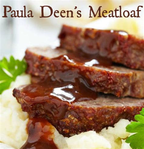 Bacon wrapped meatloaf is a dressed up version of a favorite comfort food. Paula Deens MeatloafWhat2Cook