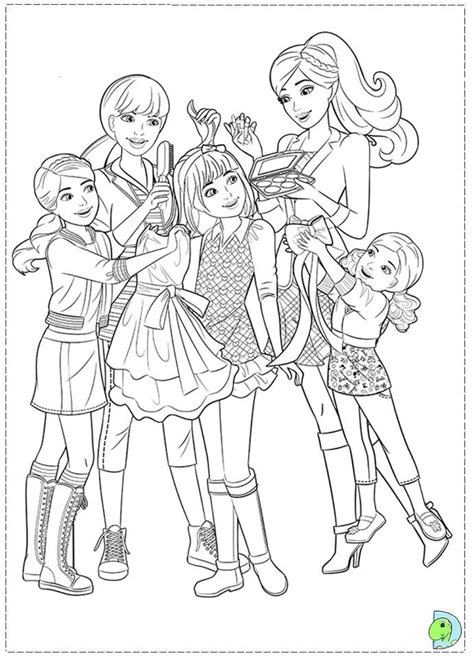 Dibujos Para Pintar De Barbie Y Sus Hermanas Ya Te Sumergiste A La Gran Hot Sex Picture