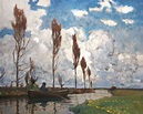 Gemälde des Berliner Malers Carl Kayser-Eichberg (1873 - 1964 ...