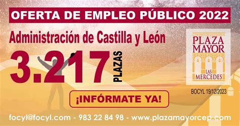 Aprobada La Oferta De Empleo Público De Castilla Y León 2022 Con 3217