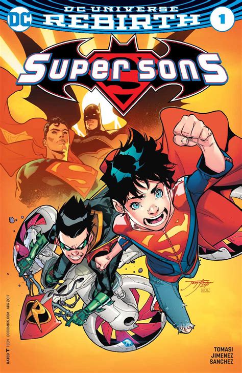 Read Comics Online Free Super Sons 2017 Comic Book Issue 001 Page 1