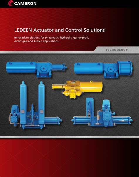 Ledeen Actuators And Control Systems Brochure Actuator Solutions