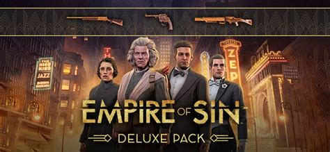 Buy Empire Of Sin Deluxe Pack Dlc Pc Mac Steam Games Online Sale