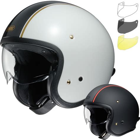 Get the best deals on shoei open face helmets. Shoei J.O Carburettor Open Face Motorcycle Helmet & Visor ...