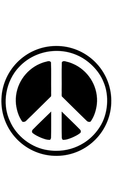 Vector Peace Sign Clipart Best