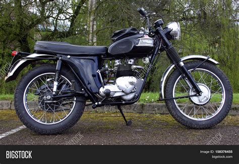 triumph tiger 100 1963 image and photo free trial bigstock