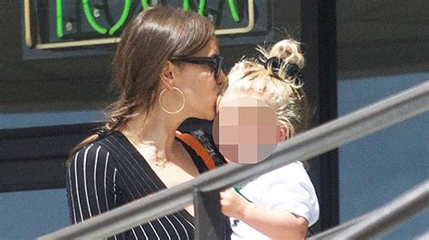 irina shayk kisses daughter in new photos after bradley cooper split hollywood life