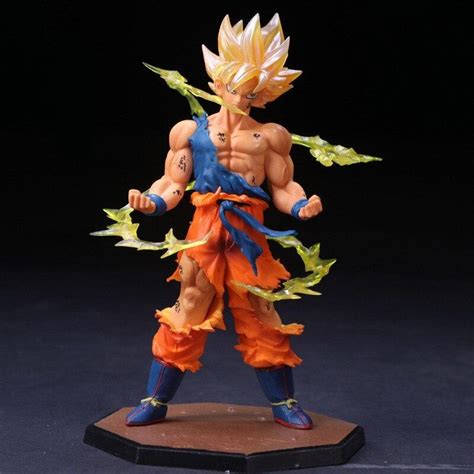 Dragon Ball Z Son Goku Super Saiyan Action Figure Modelo Juguete Anime Figuras Muñecas 17cm