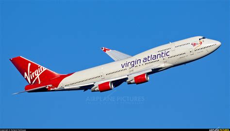 G Vhot Virgin Atlantic Boeing 747 400 At London Heathrow Photo Id