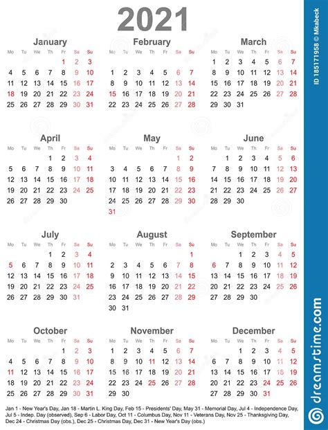 We also keep 2021 holidays section up to date in case if you wonder the exact dates of the usa federal and state holidays in this year. Time And Date Calendar 2021 - Calendar 2021 - Show date in ...