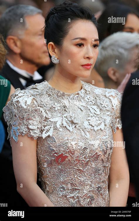 Cannes France May 20 Zhang Ziyi Attends La Belle Epoque Screening