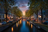 Amsterdam Canals during sunrise - MartijnKort-Photography
