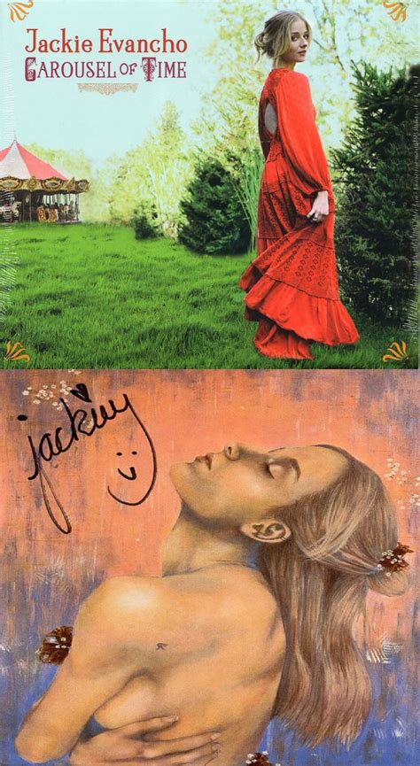 Jackie Evancho Carousel Of Time Signed Cd Art Card Flickr