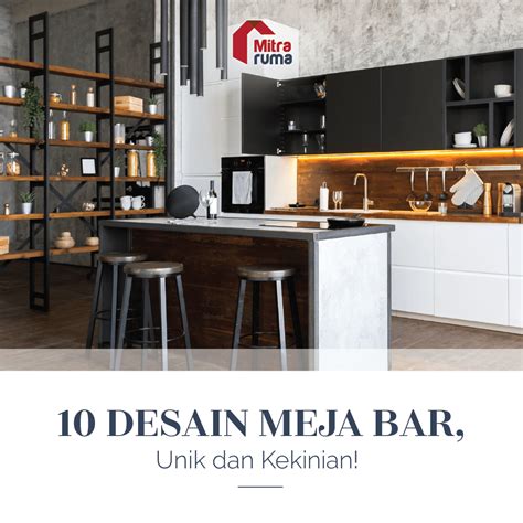10 Ide Meja Bar Cafe Yang Kekinian Mitraruma