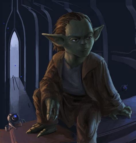 Young Yoda By Phill Art On Deviantart Star Wars Art Yoda Art Star