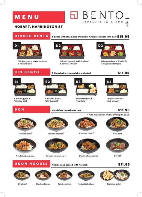 Bento Menu With Prices How Do You Price A Switches