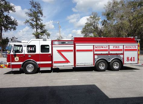 Custom Tanker E One Fire Trucks Fire Rescue Rescue Vehicles