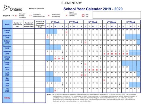 Tdsb School Year Calendar 2019 2020 Elementary Mrs J Frasers Class