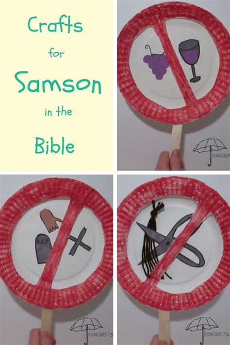 God Gave Strength To Samson Bible Craft Artofit