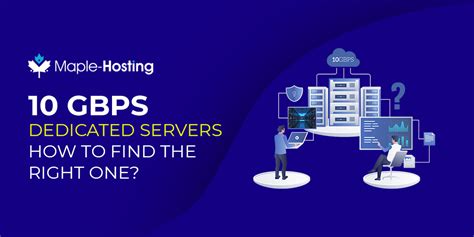 10 Gbps Dedicated Servers How To Find The Right One Maple Hosting