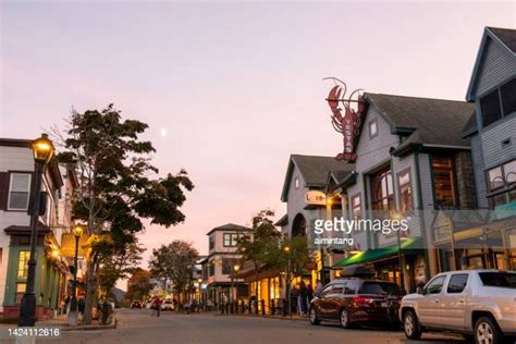 Bar Harbor Downtown Photos And Premium High Res Pictures Getty Images