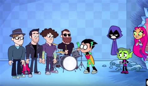 Watch Fall Out Boy Appear On Superhero Show Teen Titans