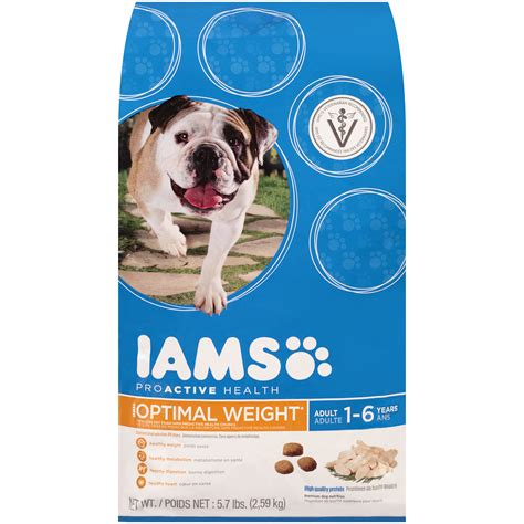 Iams Weight Control Dry Dog Food Proactive Health Adult 57 Lb