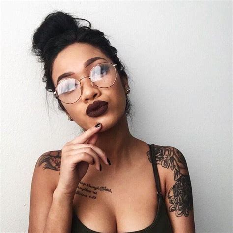Bildresultat För Instagram Baddie Glasses Instagram Makeup Tattoos