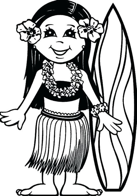 Choose your favorite coloring page and color it in bright colors. Hawaii Coloring Pages at GetColorings.com | Free printable ...