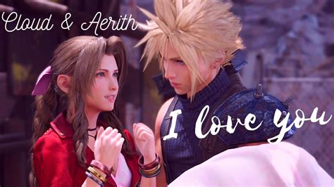 I Love You Cloud And Aerith Youtube