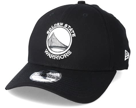 Golden State Warriors Monochrome 3930 Black Flexfit New Era Caps
