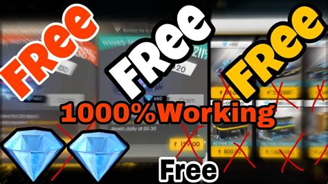 Our team is working hard day by day to make it easy in this tool you able to use free fire diamonds generator online. How To Get Free Diamond In Free Fire (no hack)😱😱 - YouTube