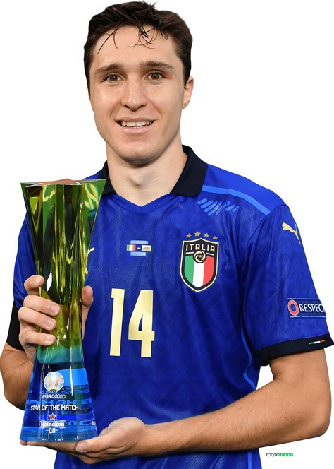 Federico Chiesa Italy Football Render Footyrenders