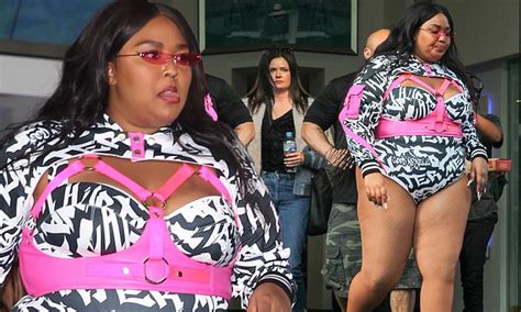 Lizzo Flaunts Her Curves In An Outrageous Bodysuit In Melbourne Daily