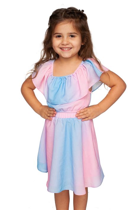 BuddyLove Kids | Ainsley Top and Skirt Set | Cotton Candy