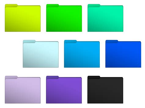 Aesthetic Folder Icons Mac Png Wallpaper Png