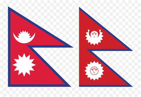 Decoding The Unusual Shape Of The Nepali Flag Nepal Flag Emoji