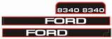 Ford Tractor Decals Stickers Pictures