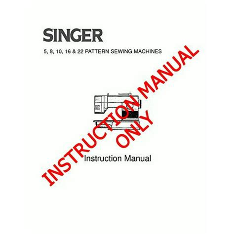 Singer 9030 9034 9044 9110 Sewing Machineembroideryserger Owners