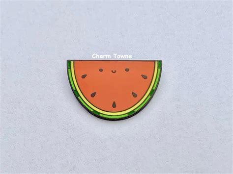 Watermelon Enamel Pin Etsy