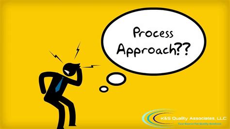 The systems approach focuses on inputs, the goal approach. The Process Approach to Quality Management Systems ...
