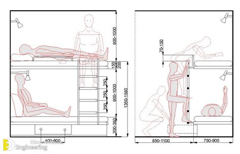 Standard Furniture Dimensions And Layout Guidelines Engineering