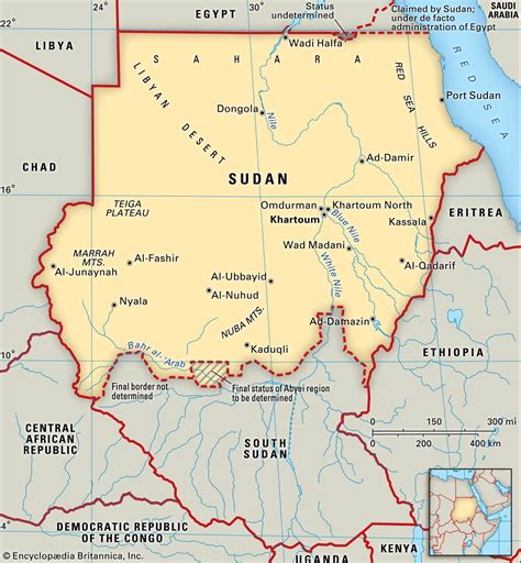 Sudan Overview Map Rezfoods Resep Masakan Indonesia