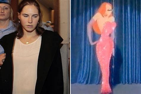 Amanda Knox Compared To Cartoon Character Jessica Rabbit By Defence